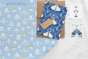 Folk Moths - patterns and elements, a Pattern Graphic by Inna Moreva (Thumbnail 6 of 8)