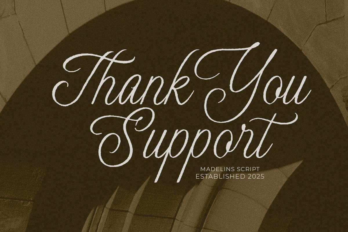 Madelins Script, a Script Font by Littlehand (Photo 9 of 9)