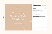 Natural | Instagram Template, a Social Media Template by January Made Design (Thumbnail 4 of 5)