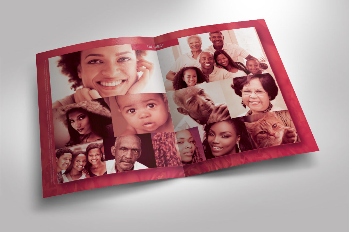 Funeral Program 04 Feminine Smile, a Brochure Template by SeraphimChris (Photo 6 of 8)