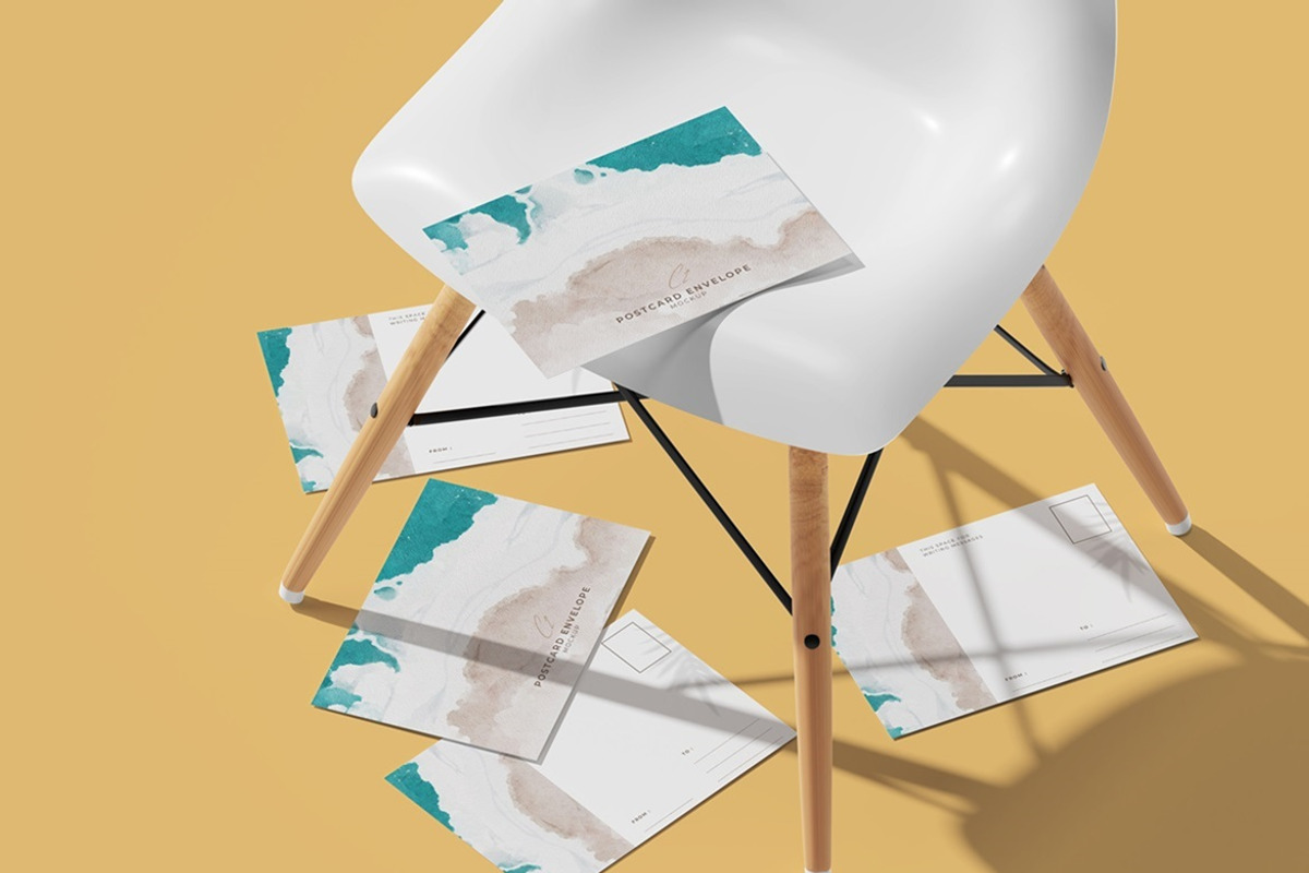 Postcard Envelope Mockup, a Product Mockup by Tokobeta (Photo 5 of 7)