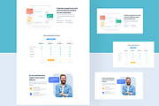 Digital Agency Web Landing Page, a Landing Page Template by KreyaParekh (Thumbnail 2 of 4)