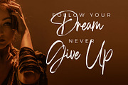 Lutterya Brush Handwritten Font, a Script Font by RantautypeStudio (Thumbnail 9 of 19)