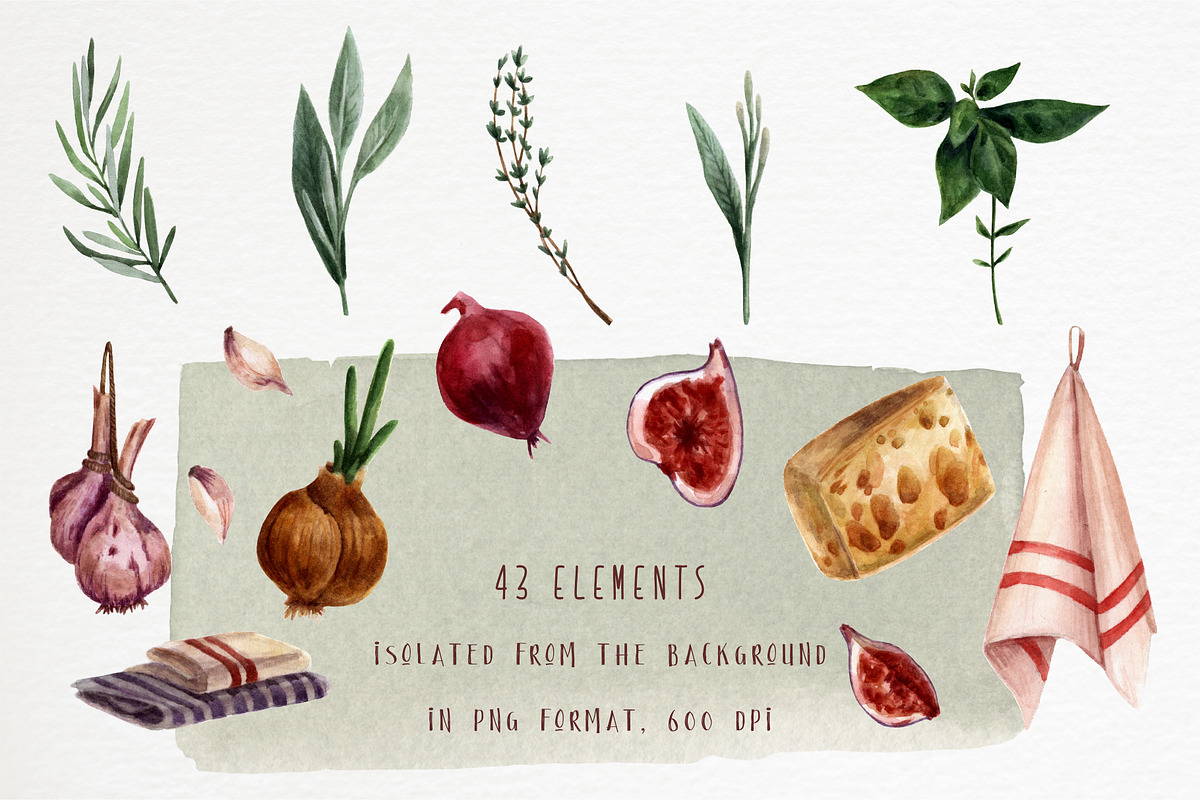 Kitchen accessories, a Food Illustration by a_ptichkina (Photo 3 of 5)