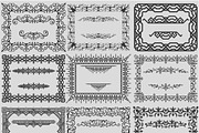 10 ornate Illustrator brushes, a Brush Add-On by SHMEL_Studio (Thumbnail 2 of 4)
