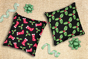Watercolor Christmas patterns, a Pattern Graphic by AV Design (Thumbnail 4 of 6)