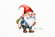 Cute Gnome and Various Sport Clipart, a Person Illustration by New-School-Wave (Thumbnail 2 of 5)