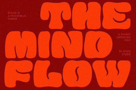 Mindflow - Fat Display Font, a Sans Serif Font by Invasi Studio