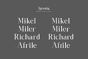 Luxoria, a Serif Font by Zafiratype (Thumbnail 6 of 13)