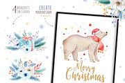 Christmas bear collection, an Animal Illustration by Peace ART (Thumbnail 5 of 11)