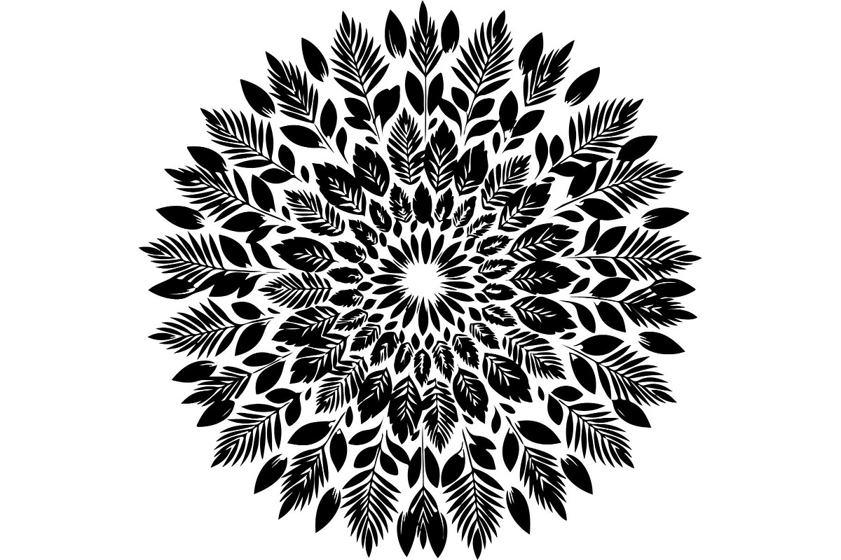 Elegant Floral Mandala Ornament, an Object Graphic by Creativeshirt (Photo 12 of 12)