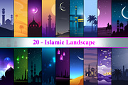 Islamic Landscape, a Work Illustration by Digital Studio (Thumbnail 1 of 7)