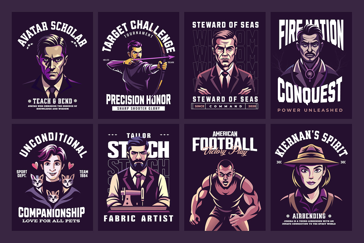 280 Avatar Illustration Designs, a Person Illustration by Brickclay (Photo 2 of 14)