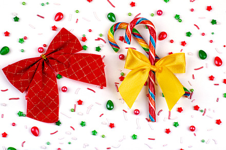christmas candy background