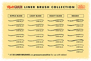 MultiGRAIN Brushes for Illustrator, a Brush Add-On by StudioWorks (Thumbnail 11 of 15)
