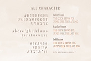 Manuscript - Hand Lettered Serif, a Serif Font by Sarid Ezra (Thumbnail 9 of 9)