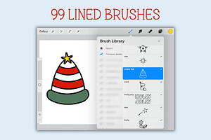 Christmas Procreate Brush Set