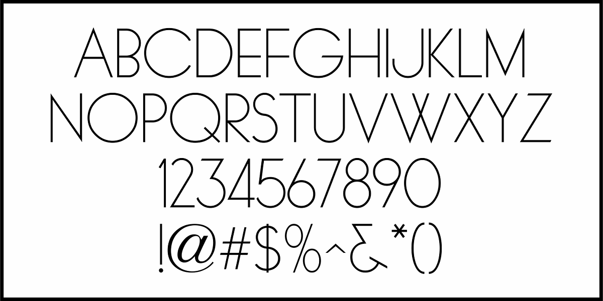 Basic Monoline JNL, a Font by Jeff Levine Fonts (Photo 3 of 5)
