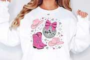Pink Cowgirl Disco PNG, an Illustration by Designworld (Thumbnail 2 of 5)