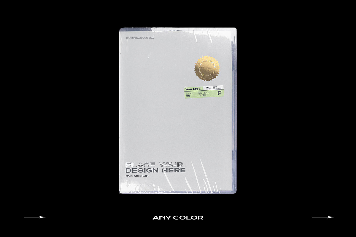 DVD Case Mockup Template Bundle Disc, a Product Mockup by PrintPixel (Photo 19 of 24)