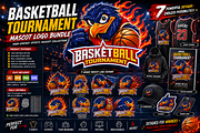 Basketball Esports Logo Collection, a Sport Illustration by Fortyone (Thumbnail 1 of 3)