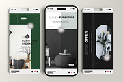 Modern Furniture Social Media Story, a Social Media Template by MightyDesign (Thumbnail 3 of 6)