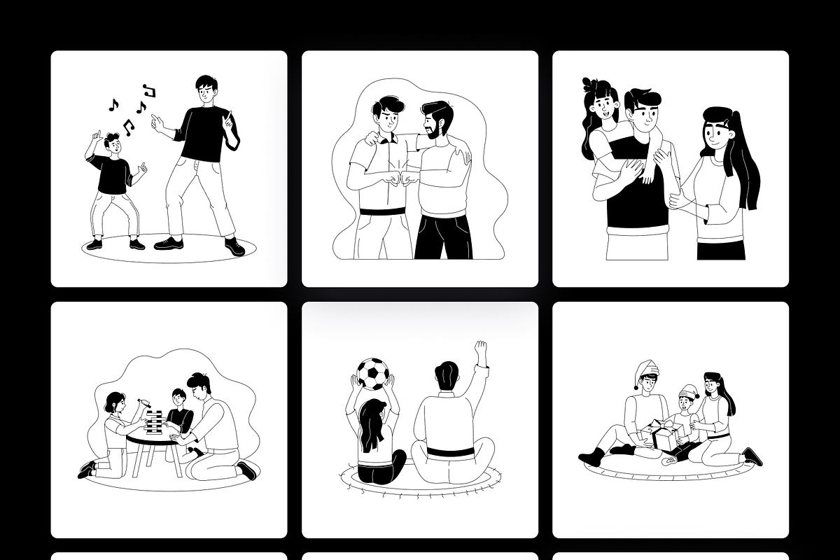 Families and Parents Day, a Person Illustration by Prosymbols (Photo 10 of 10)