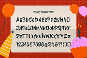 Kratzy Partay | Hand Drawn Display, a Handwritten Font by gracetype_studio (Thumbnail 9 of 11)