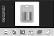 Battery Packaging Mockup, a Product Mockup by Bruno's Shop (Thumbnail 2 of 3)