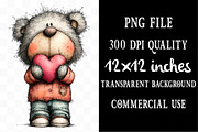 Valentines Day Love Clipart, an Illustration by Designking (Thumbnail 4 of 5)