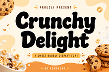Crunchy Delight - Sweet Display Font