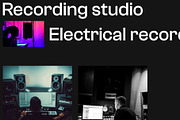 Studio website, a Landing Page Template by danielsantinhos (Thumbnail 2 of 7)