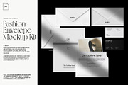 Fashion Envelope Mockup Kit, a Mockup by ReAffirm (Thumbnail 3 of 8)