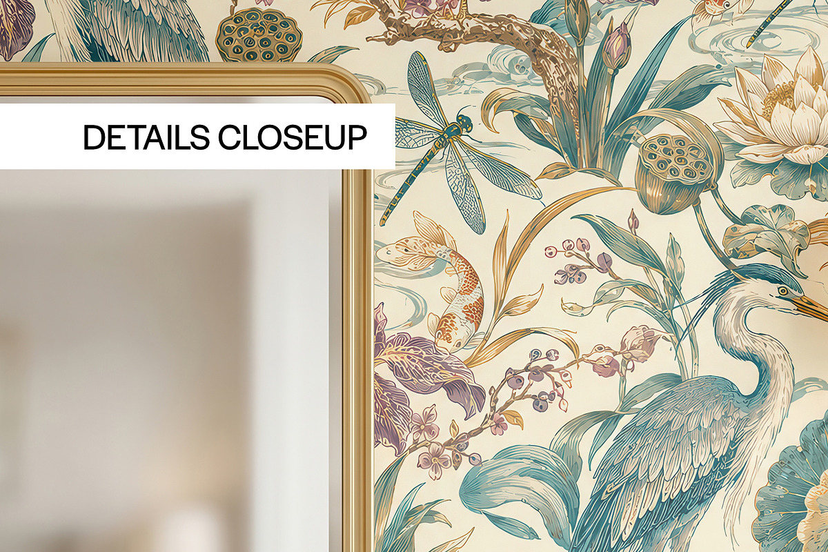 Luxury Bathroom Wallpaper Mockup PSD, a Household Mockup by 1001 mockups (Photo 3 of 11)