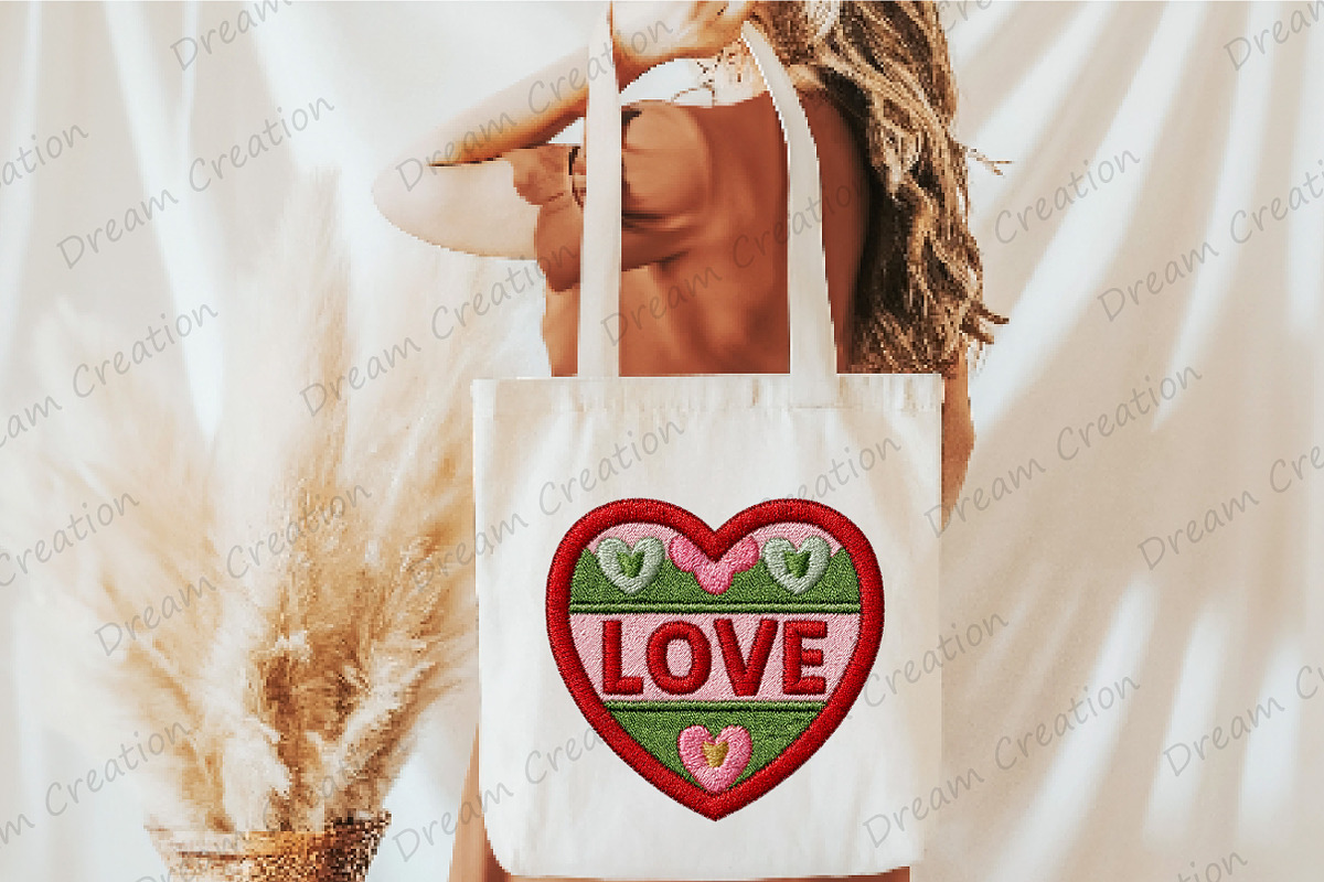Faux Yarn Crochet Valentines Love, an Illustration by Dream Creation (Photo 5 of 5)