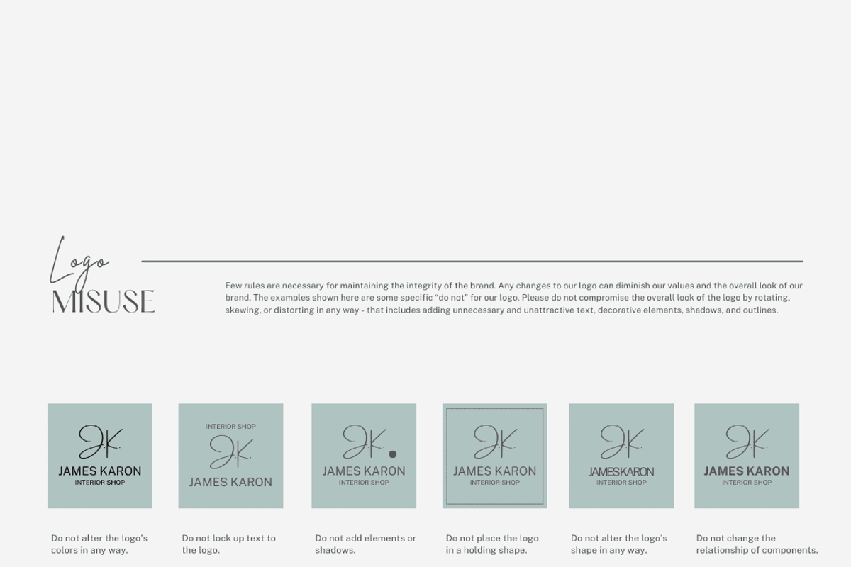 Brand Guidelines Presentation, a Presentation Template by Brand Your Biz Co. (Photo 6 of 9)