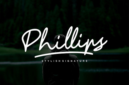 Phillips - Signature Font, a Script Font by Good Java Studio