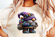Winter Christmas Gnome Clipart, an Illustration by DreamCafeArt (Thumbnail 5 of 6)