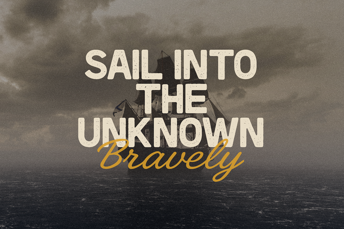Rustic Voyage – Font Duo, a Script Font by Creacy Studio (Photo 5 of 9)