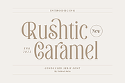 Rushtic Caramel, a Font by DzikrulAulia (Thumbnail 1 of 9)