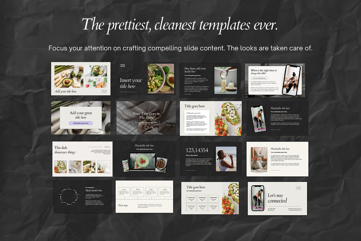 Fitness Wellness Marketing Pack, a Marketing Template by Motion Studio (Photo 10 of 10)