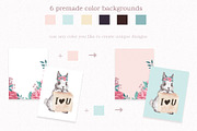 Valentine bunny kit, an Animal Illustration by Funnystore (Thumbnail 12 of 14)