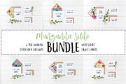 Wedding Suite Mockup BUNDLE, a Print Template by ILLONA GRAPHICS (Thumbnail 1 of 7)