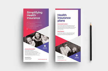 Modern Corporate DL Rack Card, a Card Template by BrandPacks