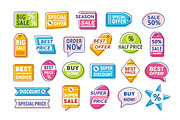 Sale and special offer labels, an Object Graphic by Good Studio (Thumbnail 1 of 6)
