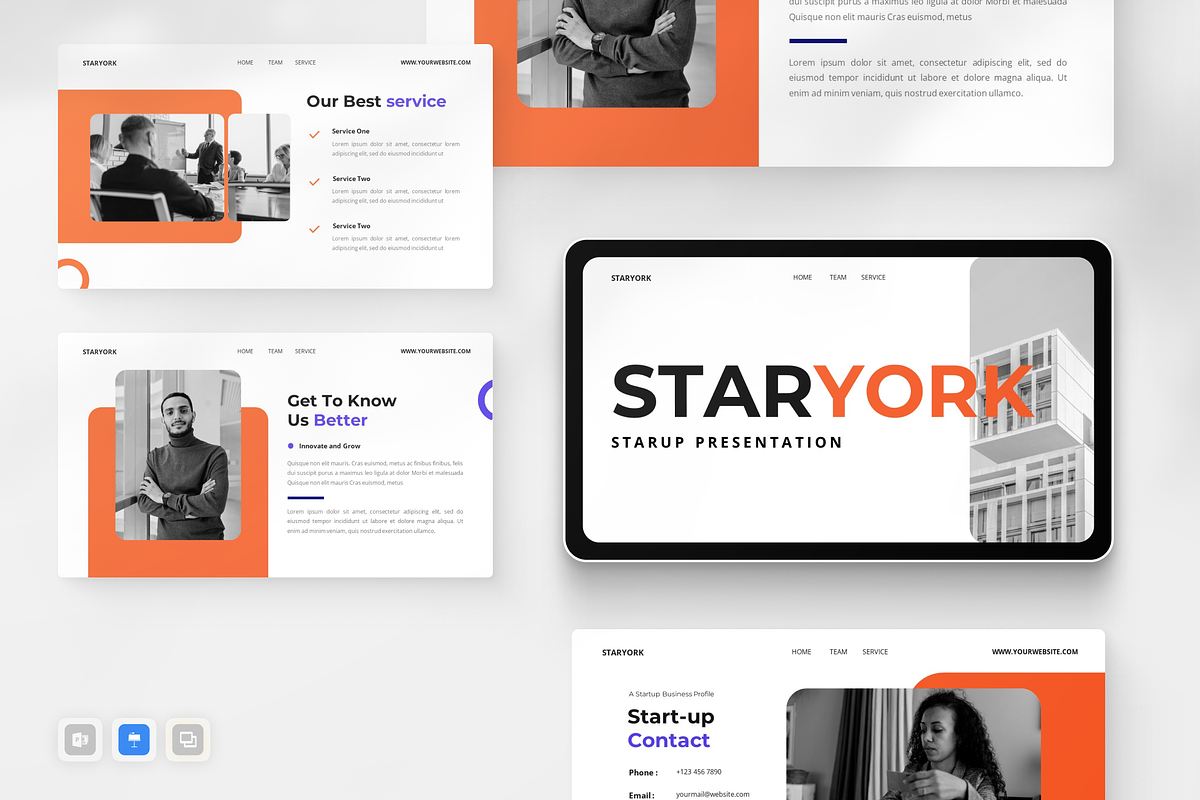 Startup Presentation Keynote, a Presentation Template by Annora Studio (Photo 1 of 5)