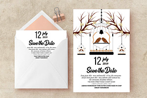 Save Date Card invite Templates, an Invitation Template by Design Up