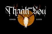 Gold Empire - Blackletter Font, a Blackletter Font by RockboyStd (Thumbnail 16 of 16)