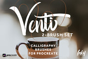 Venti Procreate Brush Duo, a Brush Add-On by Inky Pixels (Thumbnail 1 of 3)