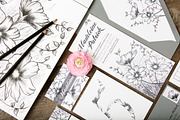 Wild Flowers Wedding Suite, an Invitation Template by Laura K Invitations (Thumbnail 1 of 6)
